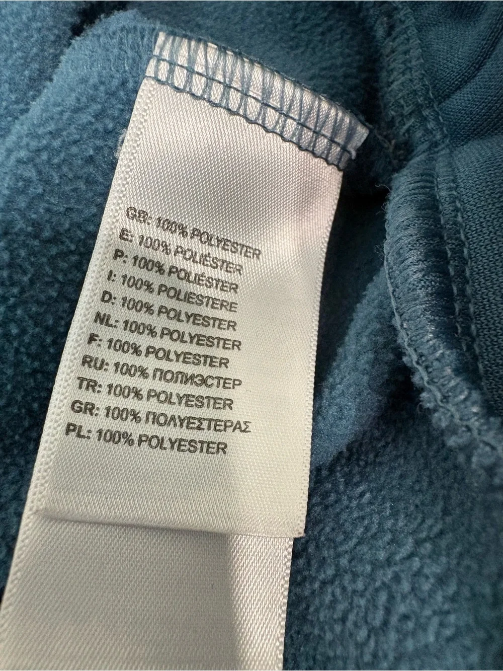 The North Face Men's Pullover  Logo Hoodie Teal Green L